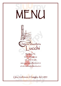 Osteria Macelleria Lucchi, Montiano