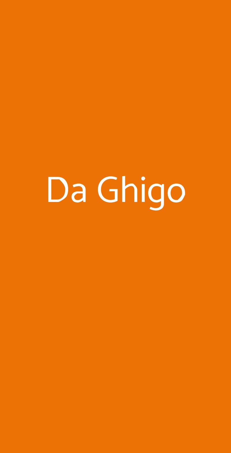 Da Ghigo, Cesena