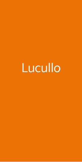 Lucullo, Cesena