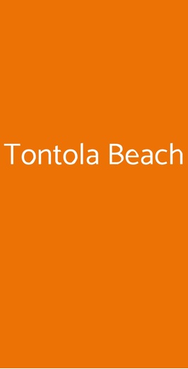 Tontola Beach, Predappio