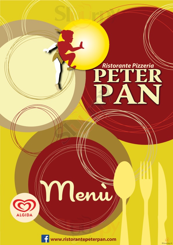 Peter Pan Forli' menù 1 pagina