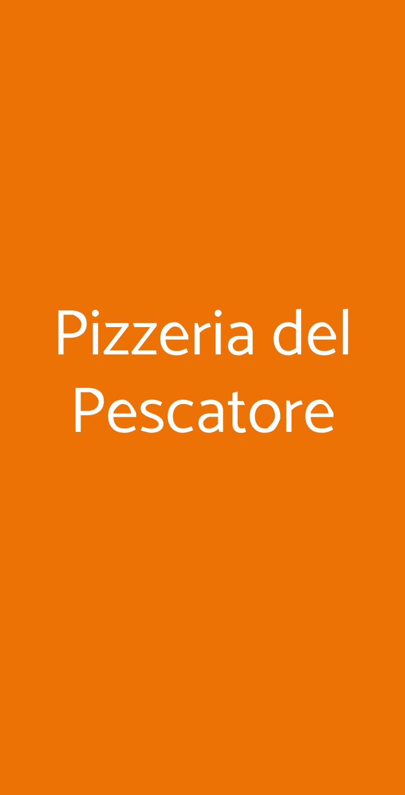 Pizzeria Del Pescatore, Alba Adriatica