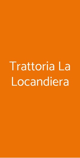 Trattoria La Locandiera, Bernalda