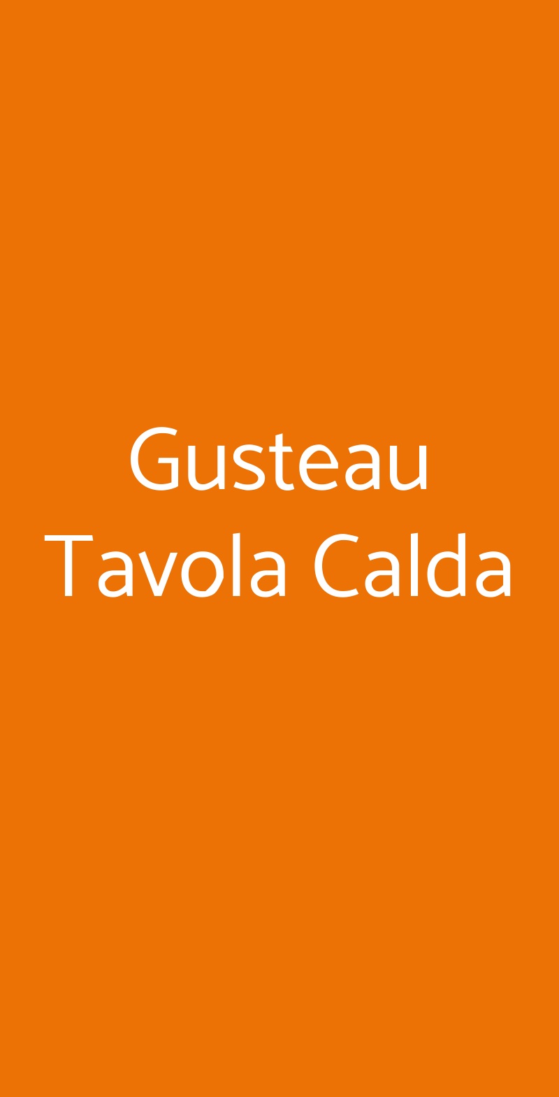 Gusteau  Tavola Calda Matera menù 1 pagina