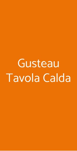 Gusteau  Tavola Calda, Matera