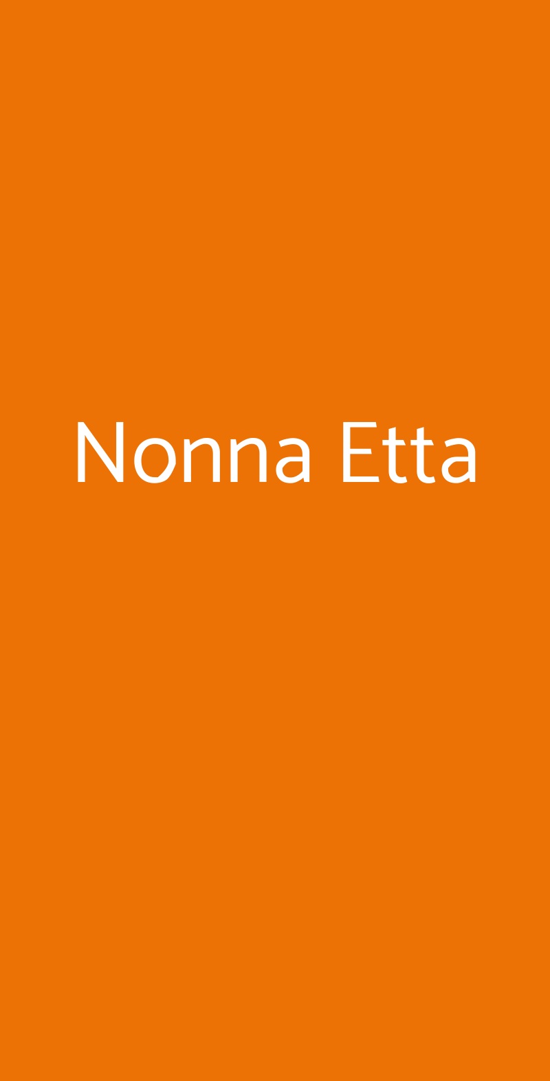 Nonna Etta, Botricello