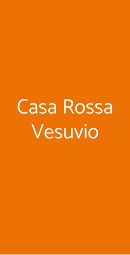 Casa Rossa Vesuvio, Ercolano