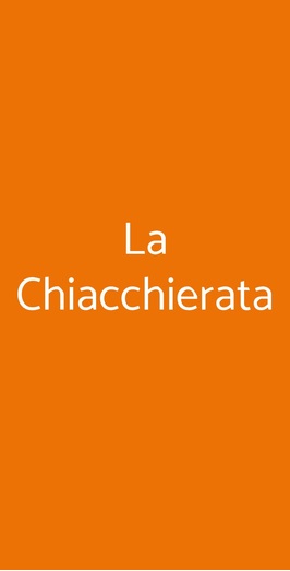 La Chiacchierata, Napoli