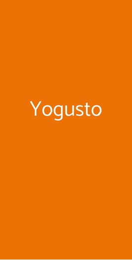 Yogusto, Portici