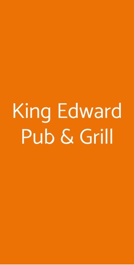 King Edward Pub & Grill, Napoli