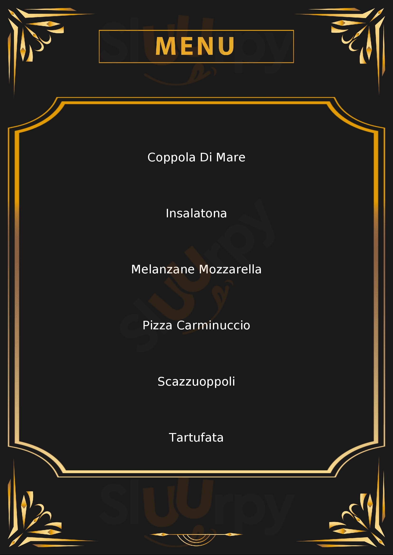Pizzeria Trattoria da Riccardo Salerno menù 1 pagina