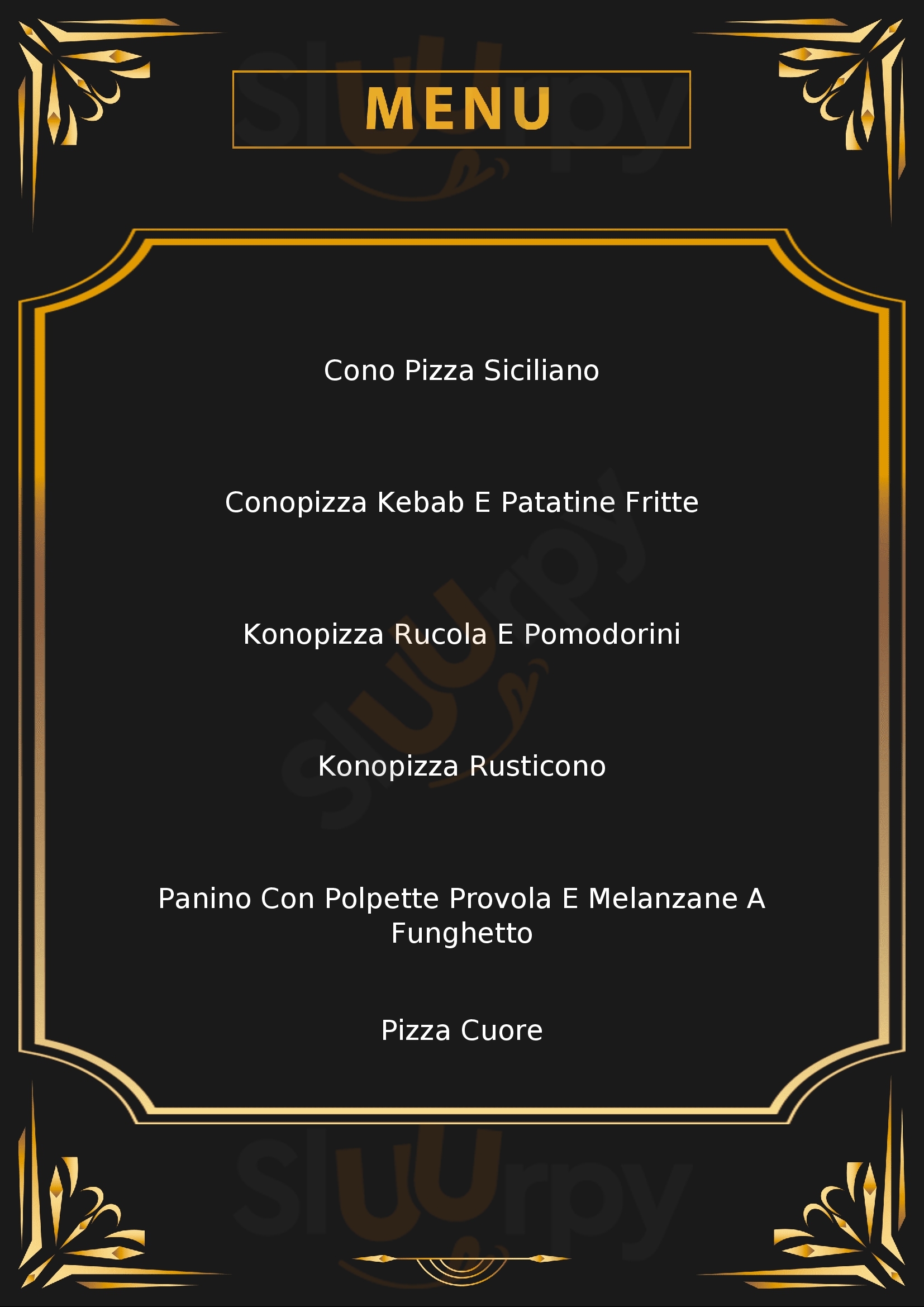Kono pizza Castellammare - Il Gastronomo Castellammare Di Stabia menù 1 pagina