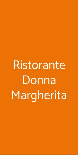 Ristorante Donna Margherita, Salerno