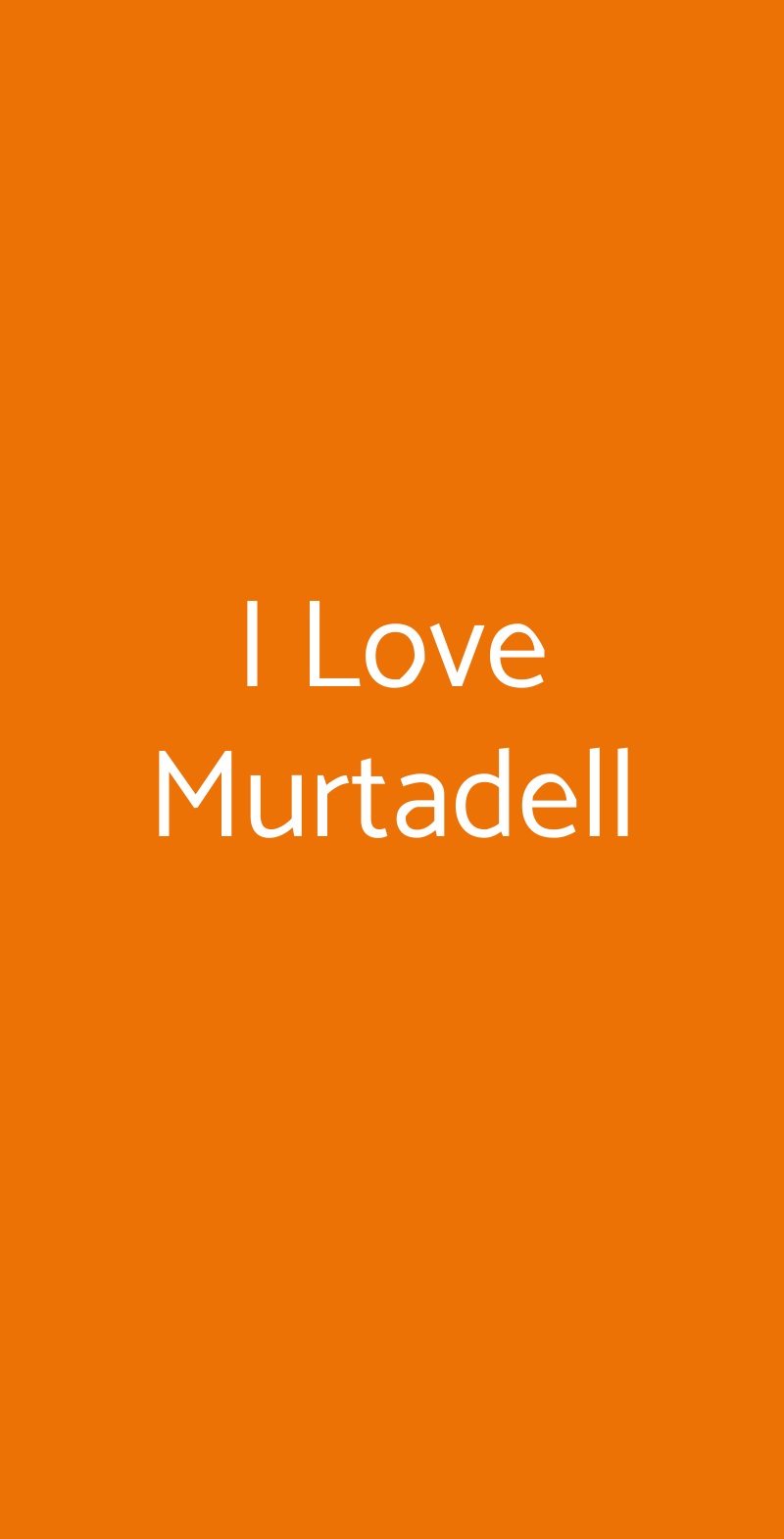I Love Murtadell Napoli menù 1 pagina