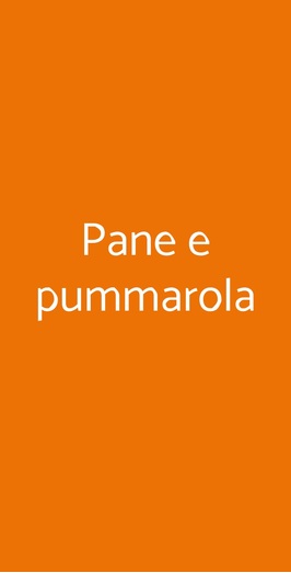 Pane E Pummarola, Salerno