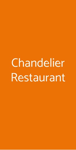 Chandelier Restaurant, Napoli