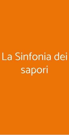 La Sinfonia Dei Sapori, Napoli