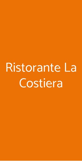 Ristorante La Costiera, Modena