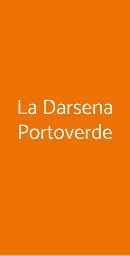 La Darsena Portoverde, Misano Adriatico