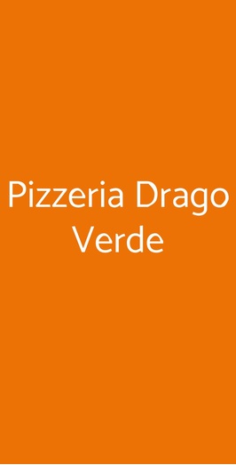 Pizzeria Drago Verde, Bologna