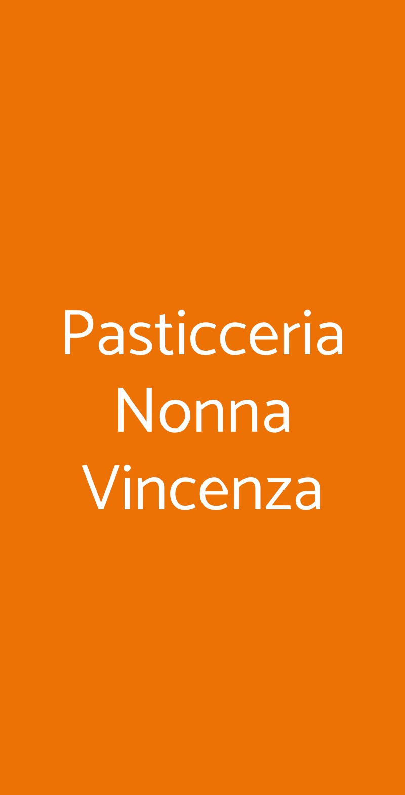 Pasticceria Pistone Bologna menù 1 pagina