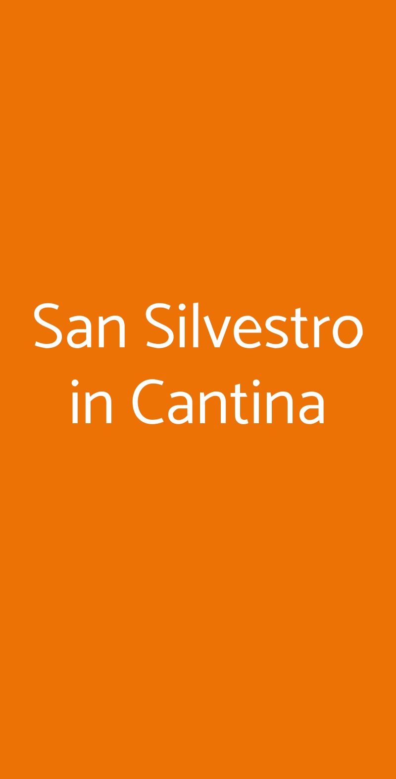 San Silvestro in Cantina Bologna menù 1 pagina