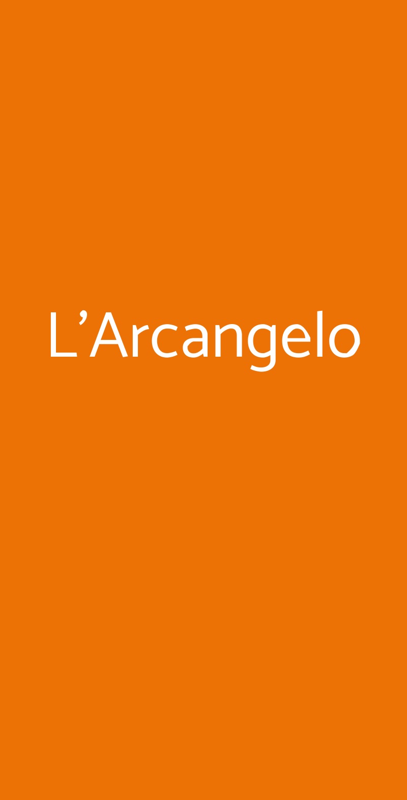 L'arcangelo, Santarcangelo di Romagna