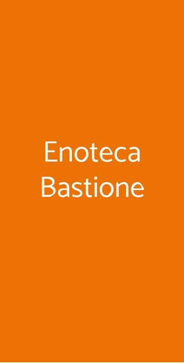 Enoteca Bastione, Ravenna