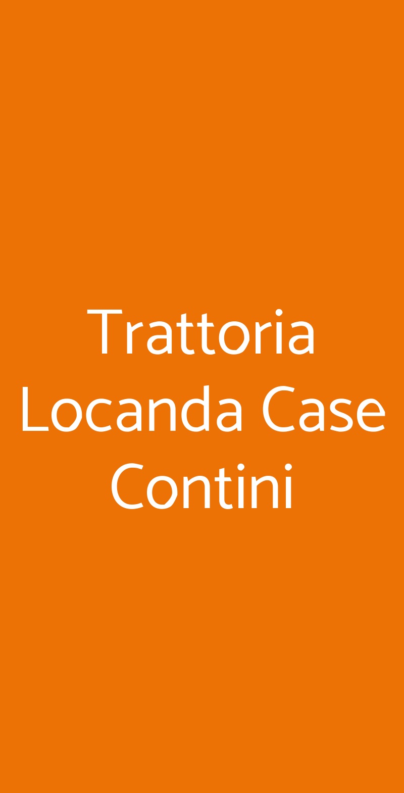 Trattoria Locanda Case Contini, Varano de' Melegari