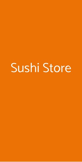 Sushi Store, Reggio Emilia