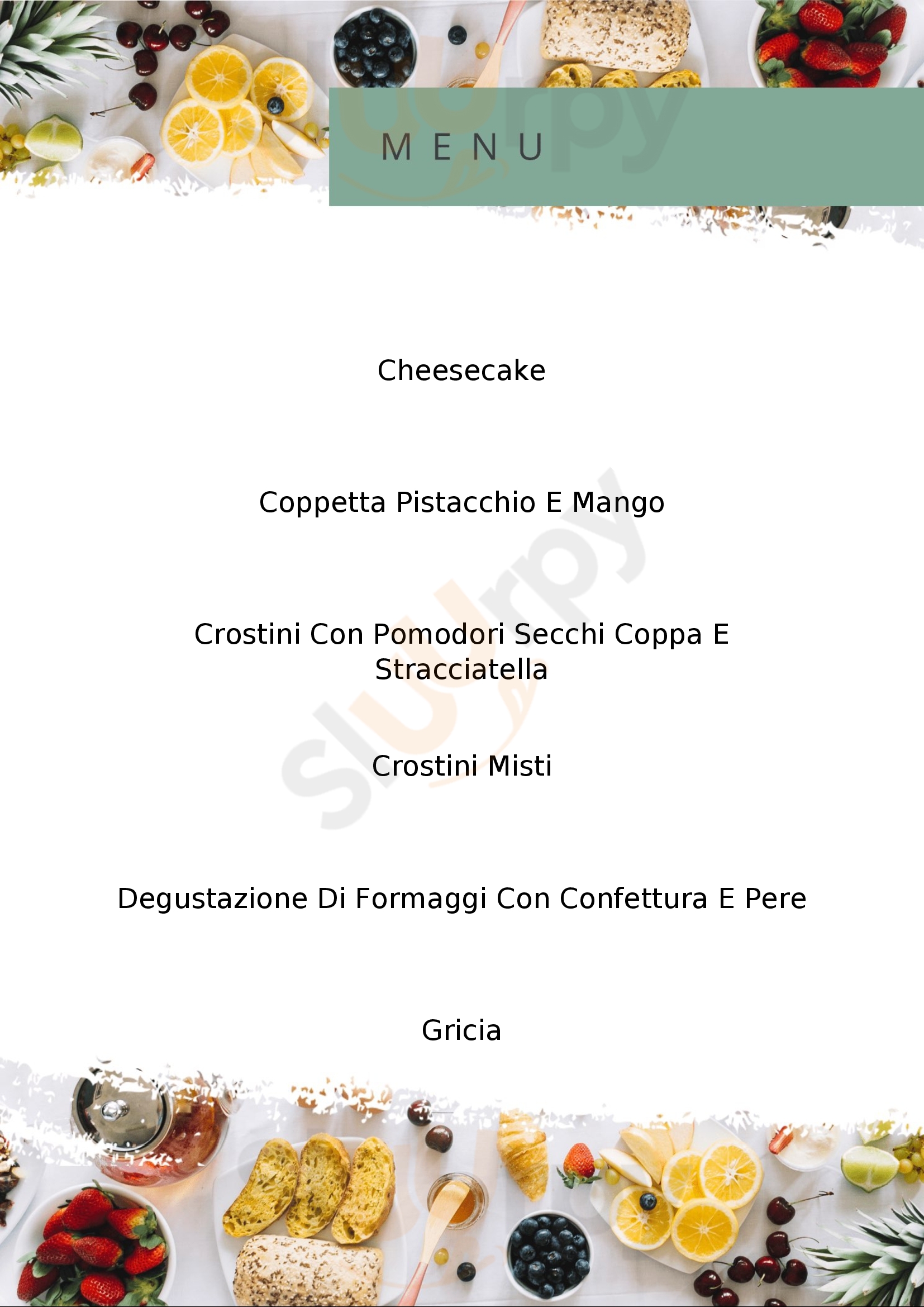 Vicolo di brused Santarcangelo di Romagna menù 1 pagina