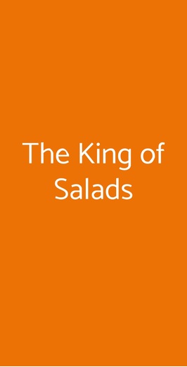 The King Of Salads, Parma