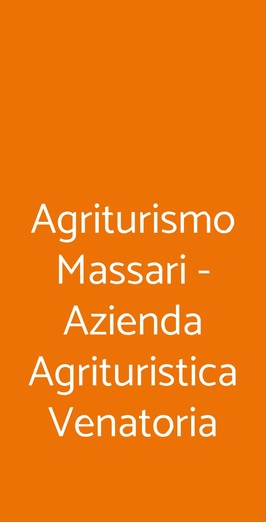 Agriturismo Massari - Azienda Agrituristica Venatoria, Conselice
