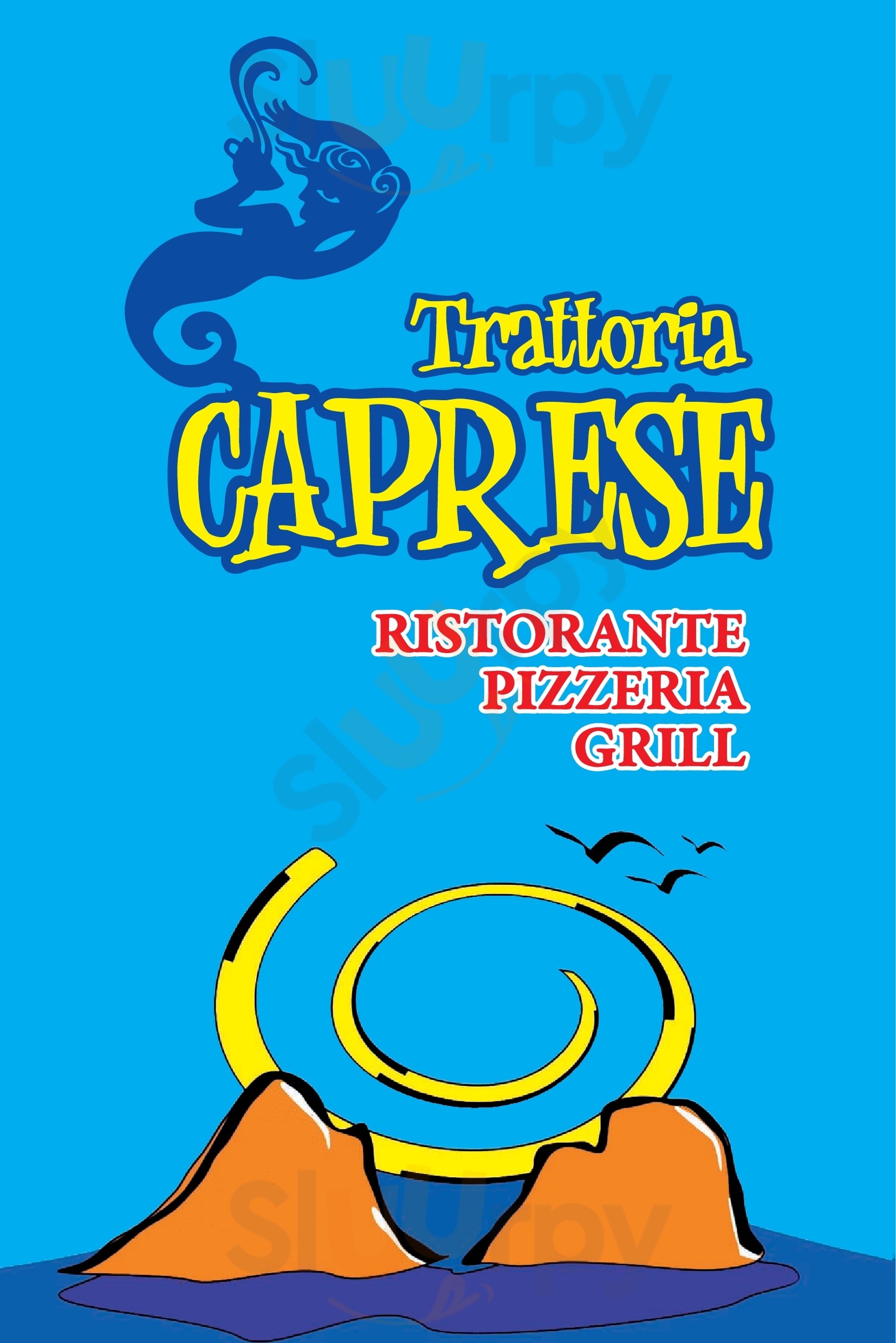 Trattoria Caprese Trieste menù 1 pagina