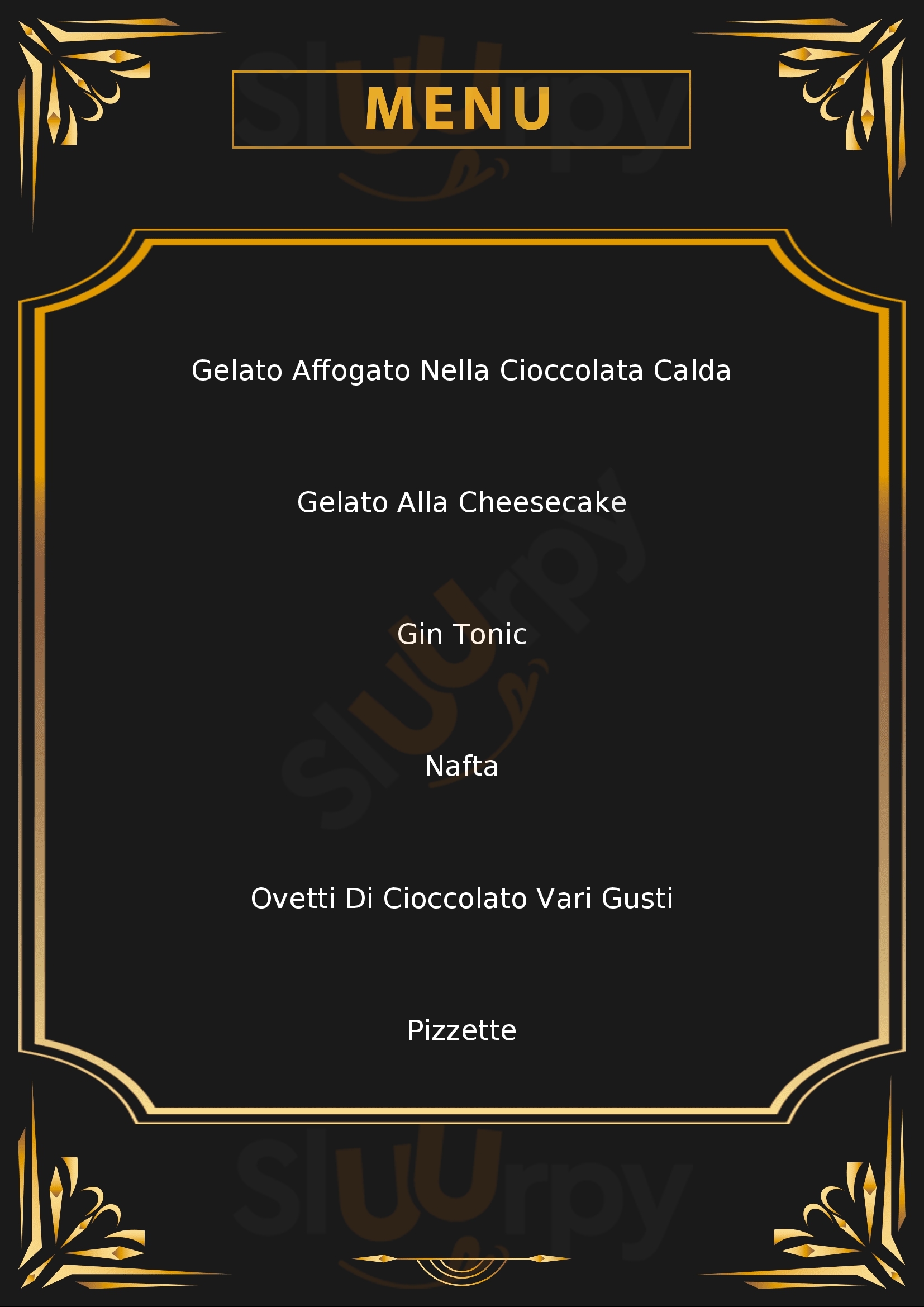 L'ANGOLO DELLA DOLCEZZA - Gelateria Artigianale, Cioccolateria San Quirino menù 1 pagina