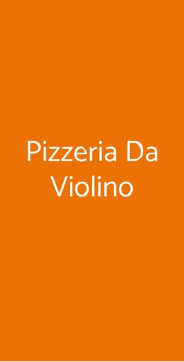 Pizzeria Da Violino, Udine