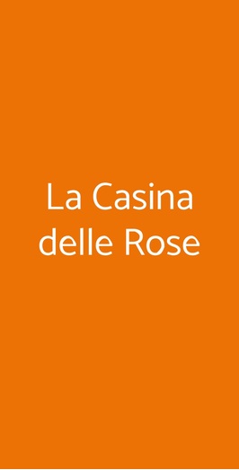 La Casina Delle Rose, Genzano di Roma
