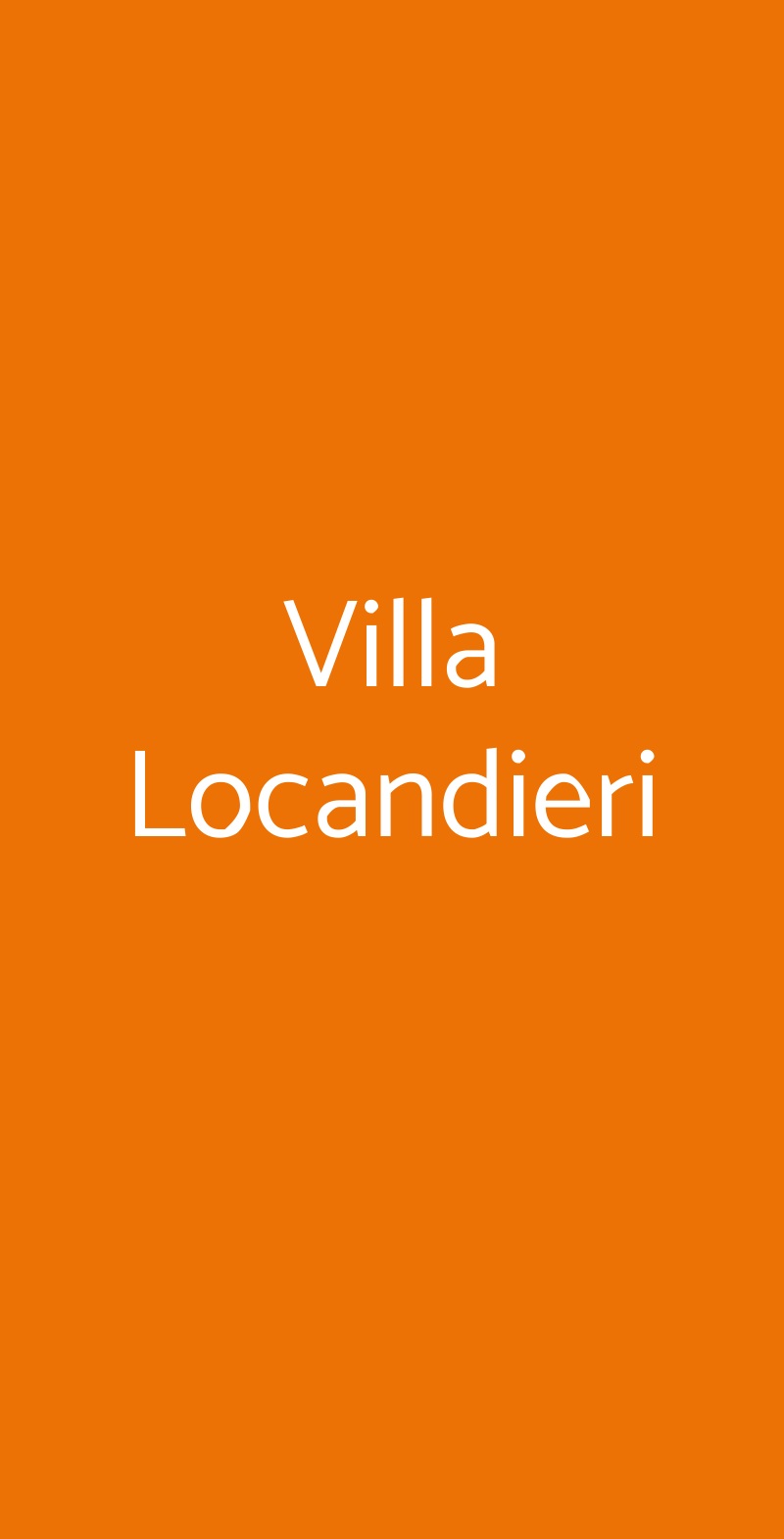 Villa Locandieri, Grottaferrata