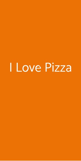 I Love Pizza, Roma