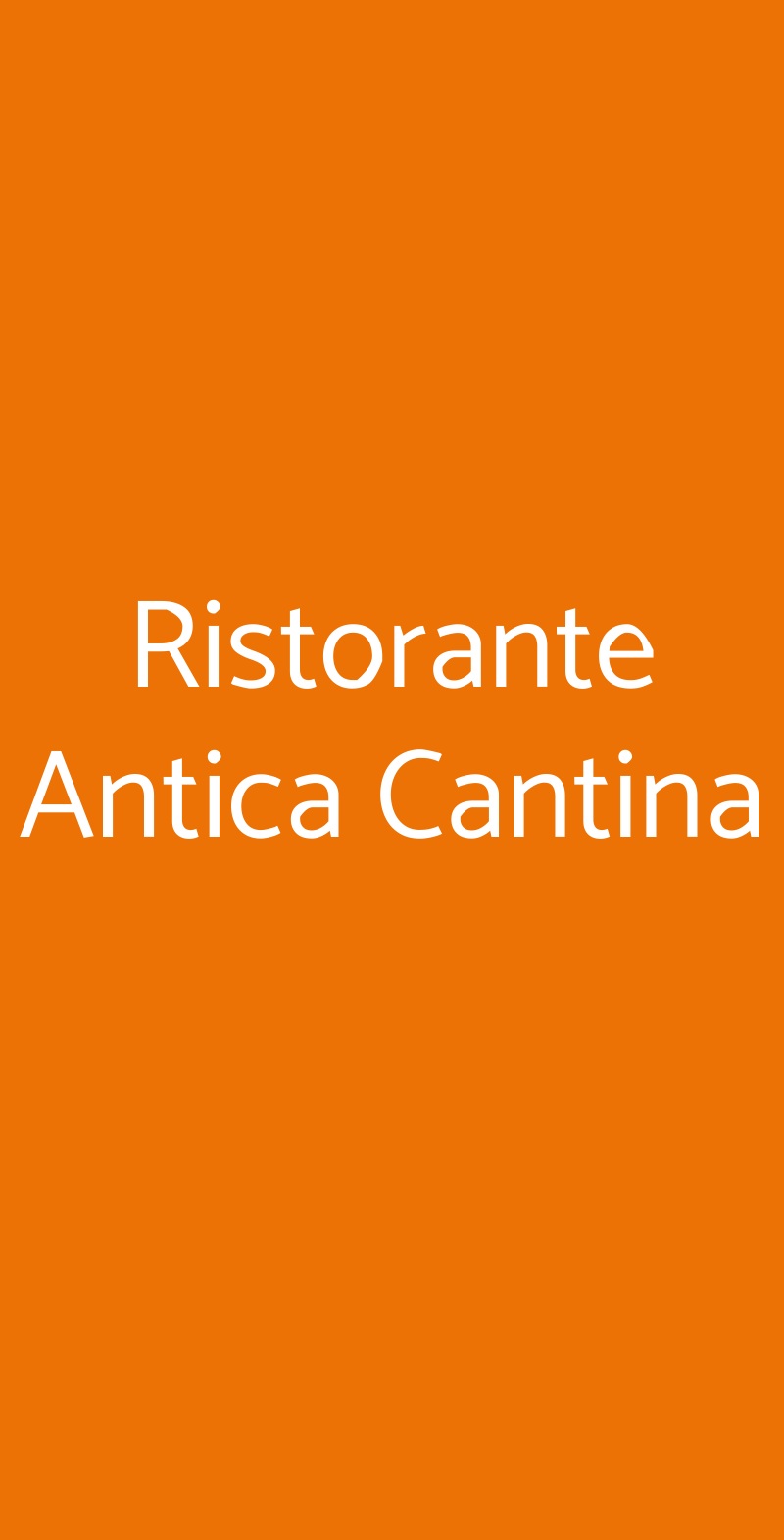 Ristorante Antica Cantina, Valmontone