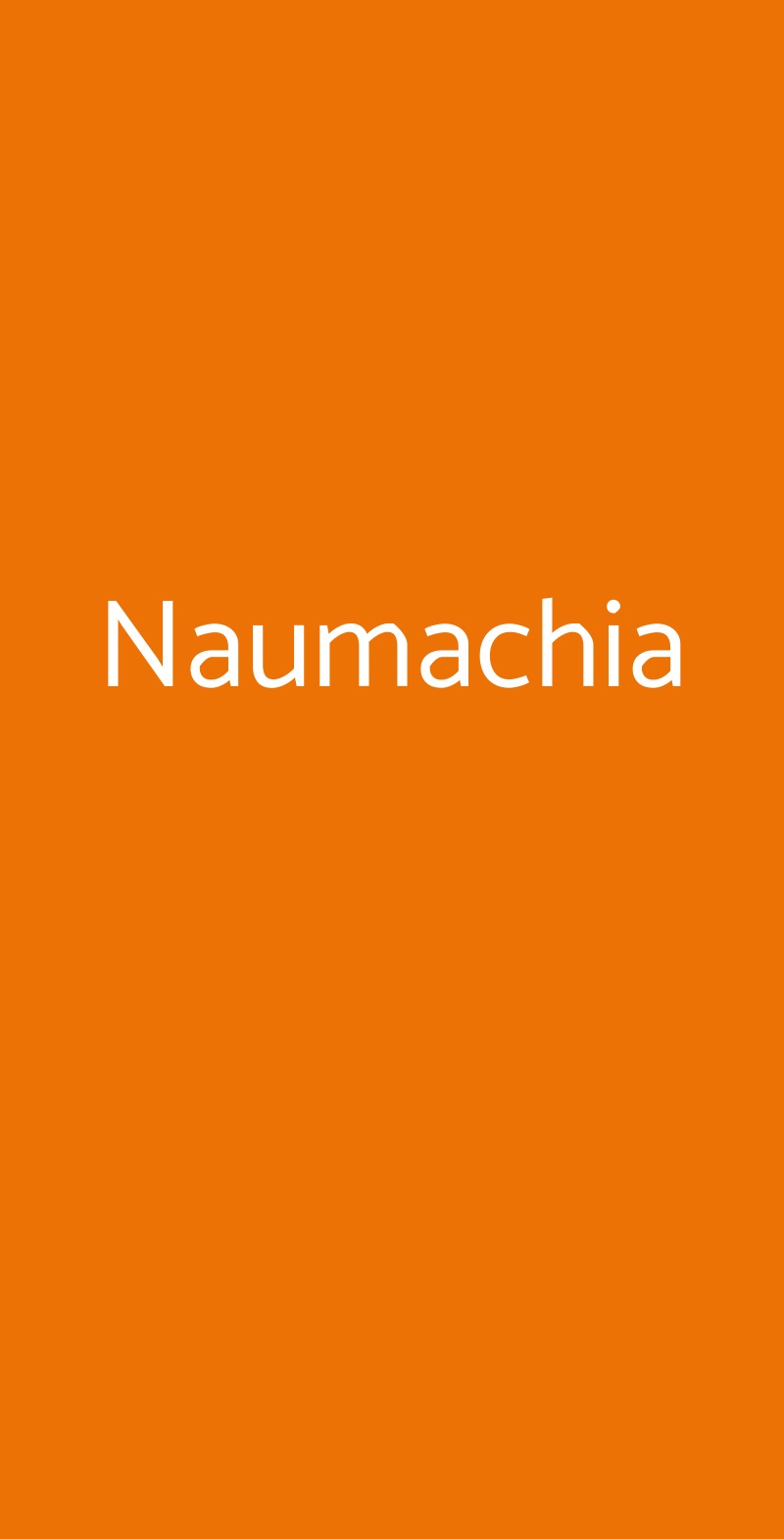 Naumachia, Roma