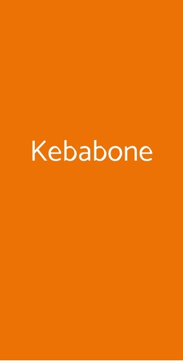 Kebabone, Roma