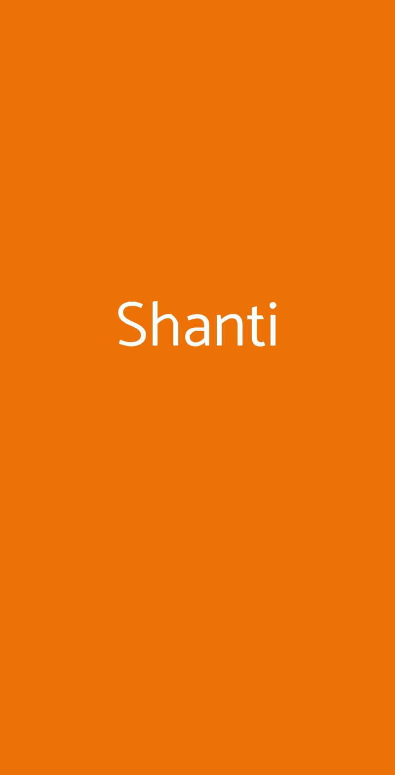 Shanti, Roma