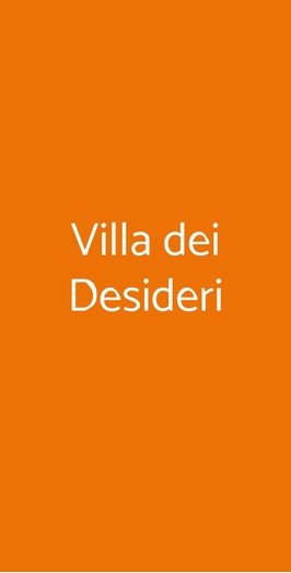 Villa Dei Desideri, Cerveteri