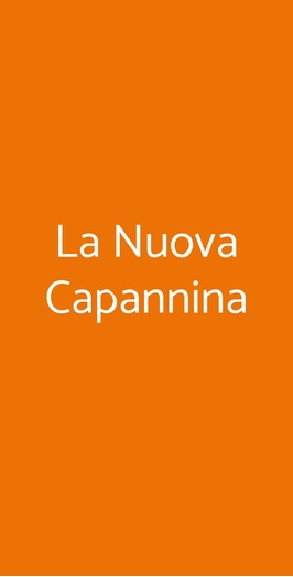 La Nuova Capannina, Roma