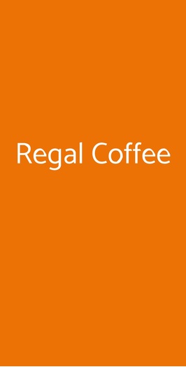 Regal Coffee