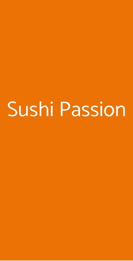 Sushi Passion, Ladispoli