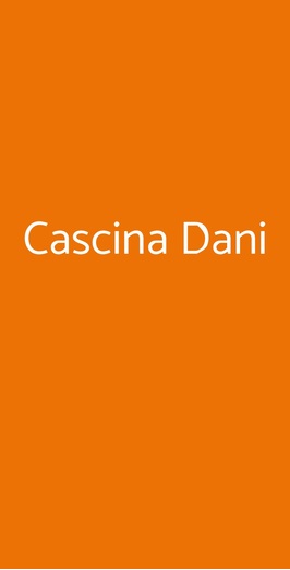 Cascina Dani, Agliano Terme
