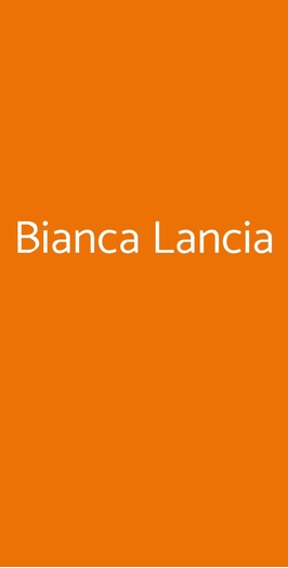 Bianca Lancia, Calamandrana