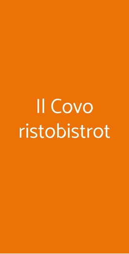 Il Covo Ristobistrot, Roma